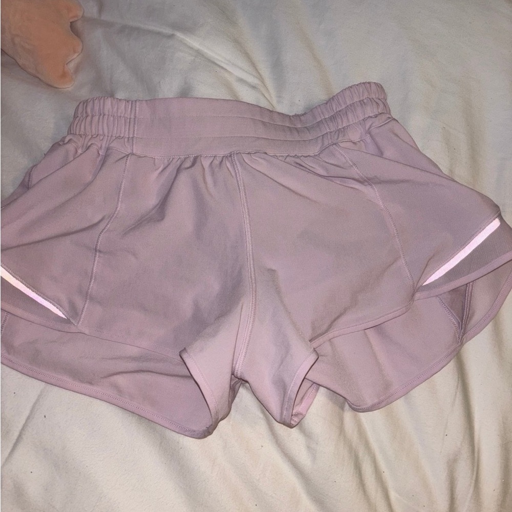 lululemon athletica Light Pink Women's Layered Running Shorts